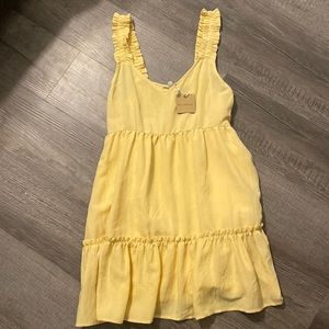 Blu Pepper yellow dress